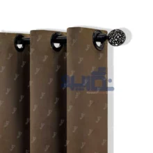 پرده مخمل کالیفرنیا شکلاتی