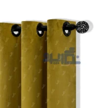 پرده مخمل کالیفرنیا طلایی