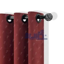 پرده هازان زرشکی