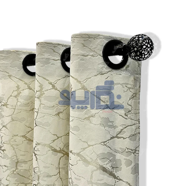 پرده طلاکوب شیری